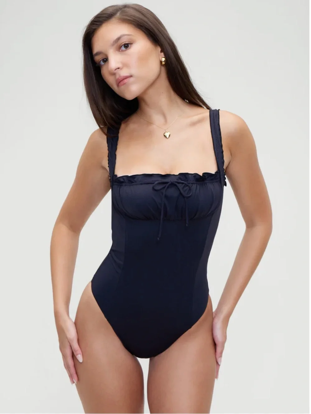 Frankie's Bikinis NWT Fawn one piece